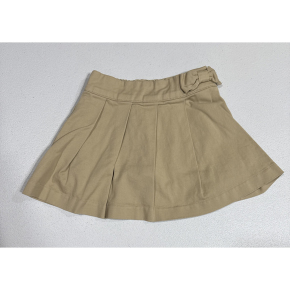 Lot of 3 Uniform Skirts/Skort Tan Brown Girls 3T Childrens Place, N & M Uniforms - Picture 2 of 11